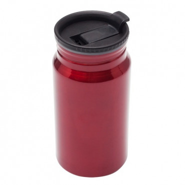 Reklamowy bidon sportowy 400 ml, czerwony