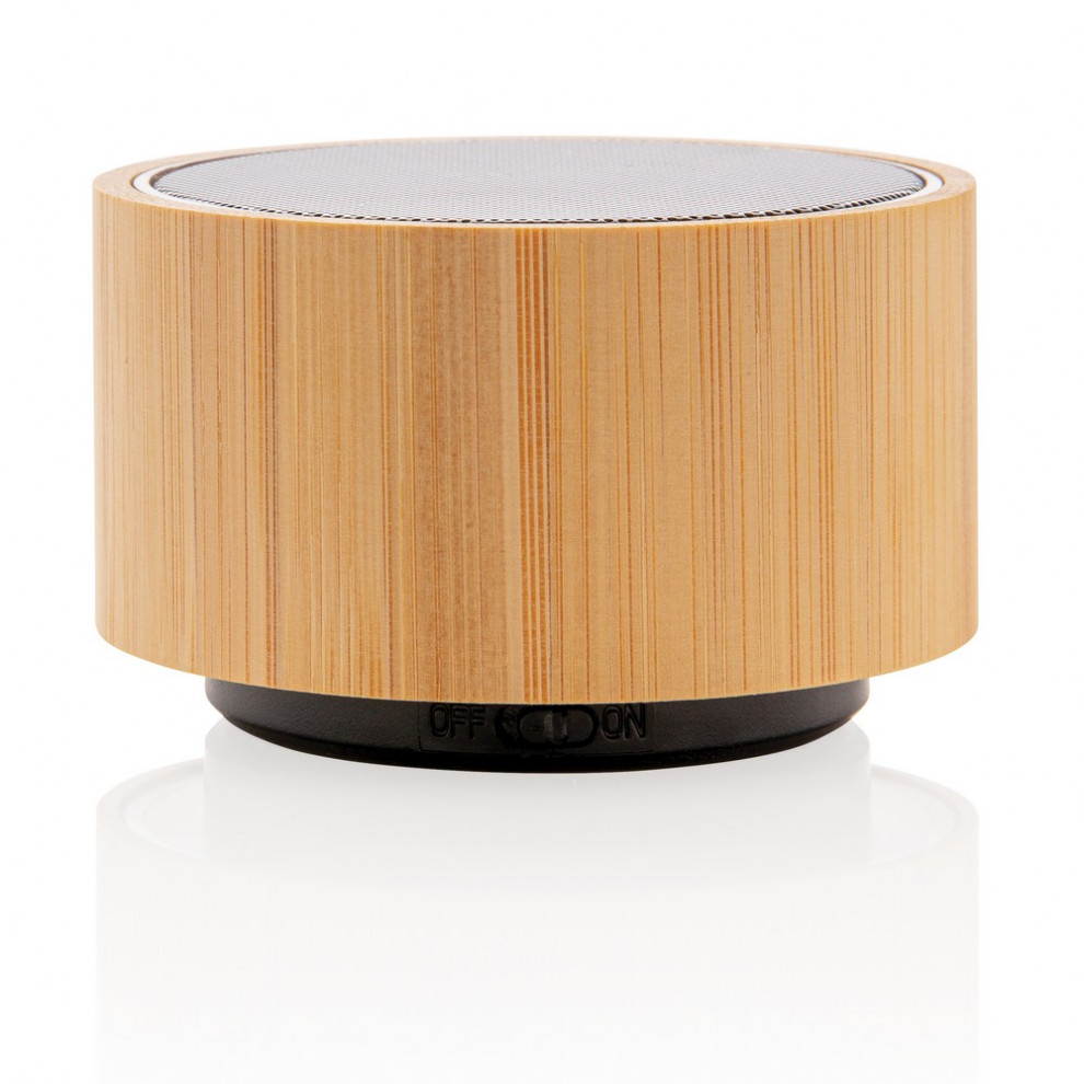 Bambusowy głośnik bezprzewodowy bluetooth 3W