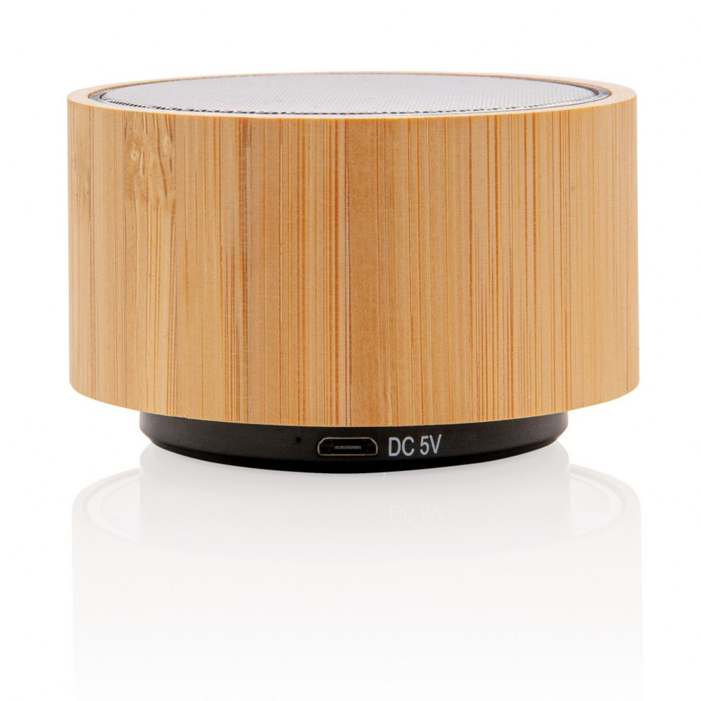 Bambusowy głośnik bezprzewodowy bluetooth 3W