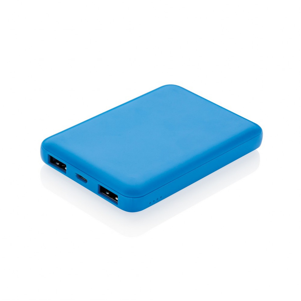niebieski power bank 5000mAh
