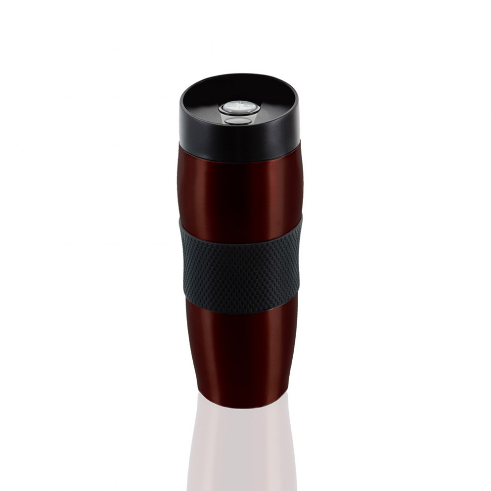 Ciemny kubek termiczny