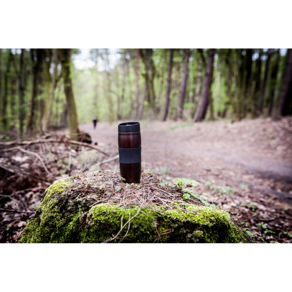 Kubek termiczny 350ml w ciemnym kolorze