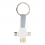 Kabel do ładowania 3 w 1, brelok do kluczy