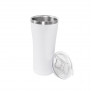 Biały kubek termiczny 600ml, możliwość własnego nadruku
